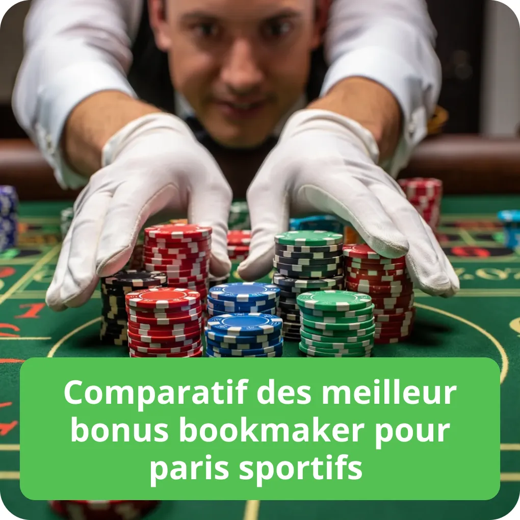 Comparatif des meilleur bonus bookmaker pour paris sportifs